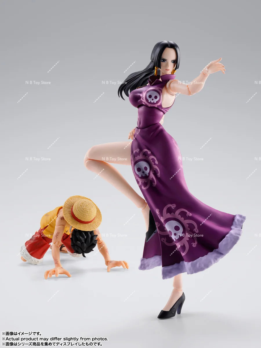New Original Bandai ONE PIECE S.H.Figuarts SHF Boa Hancock Marineford Action Figure PVC Model Toys
