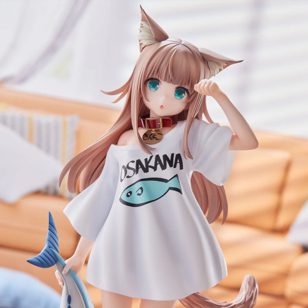 Anime-Figur, meine Kinako-Figur, stehende Haltung, verkleide eine Katze, Actionfigur, Katzenspielzeug, Modellsammlung, Schreibtisch-Ornament, Geschenk