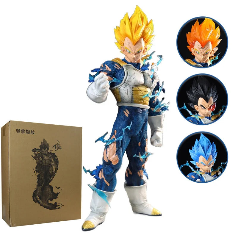 Last Sleep Studio Dragon Ball Z Vegetto SSJ3 Figure Dragonball Figurine Anime Model GK Bejitto Statue Collection Toy DBZfigma
