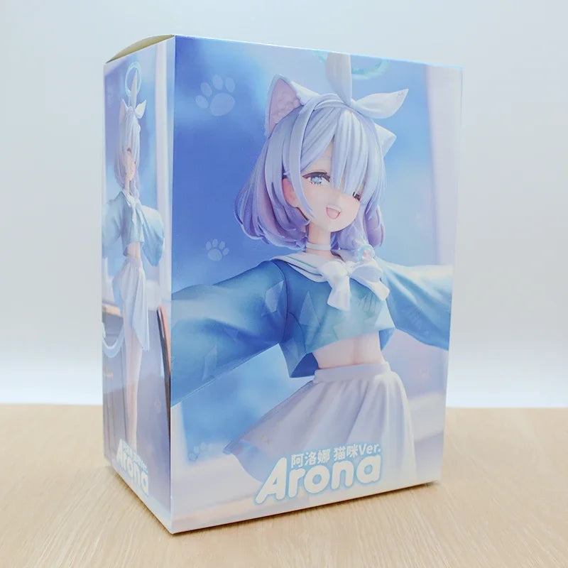 25cm Blue Archive Tsukatsuki Rio Anime Girl Figure Urawa Hanako/Asuma Toki Action Figure Asuna Ichinose Figurine Model Doll Toys