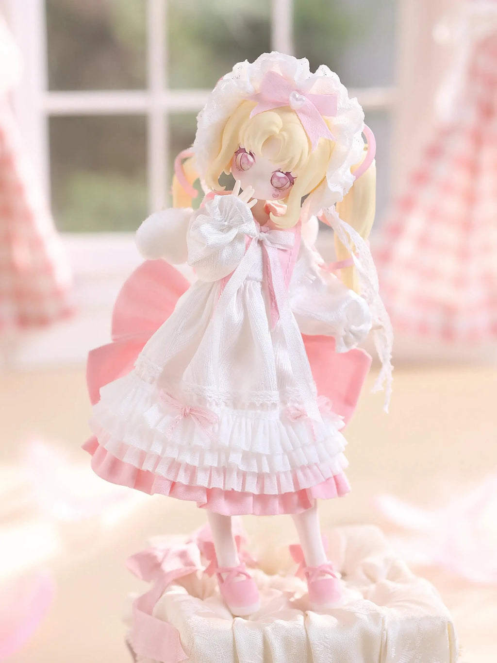 Genuine Meki Creation Heart Trendy Blind Box Toys 12 Points Bjd Action Figure Ornaments Original Toy Doll Figure Birthday Gift