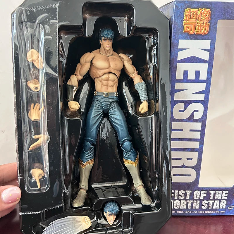 17cm Hokuto No Ken Kenshiro Figure Fist Of The North Star Action Figures Pvc Anime Model Collectible Action Toys Gift Decoration