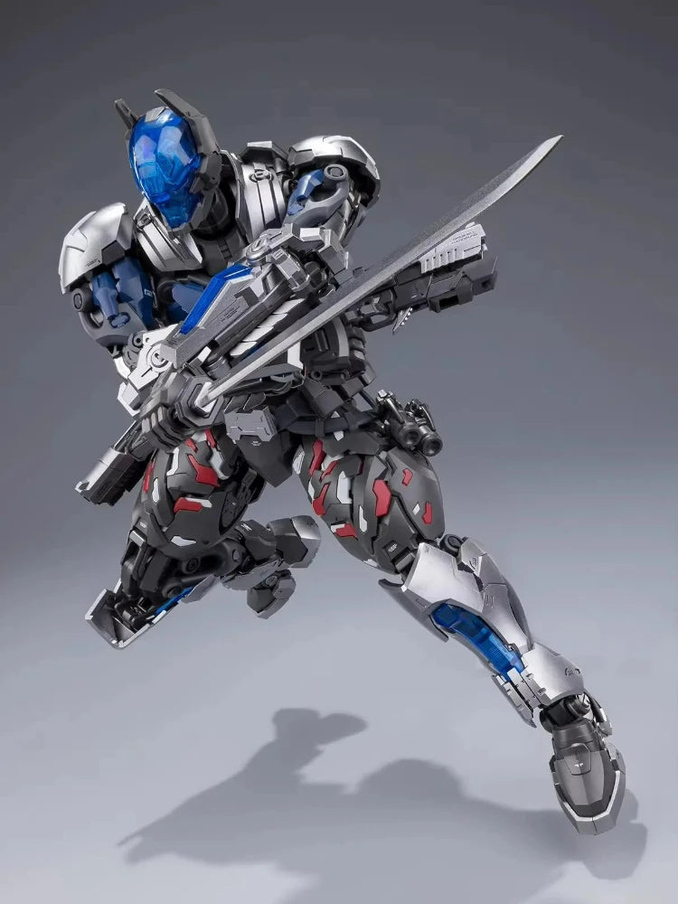 Yuanye Culture × Hemoxian OverZero Arkham Knight 1/10 Scale Red & Blue Swap Armor Assembly Model Kit Action Figure Batman Toys