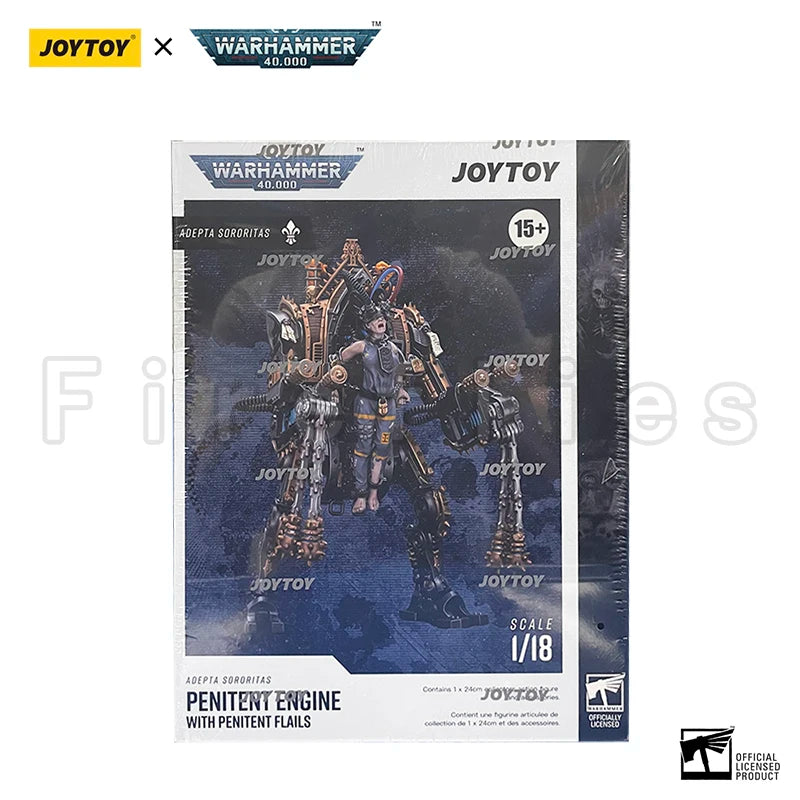 1/18 JOYTOY Action Figure 40K Adepta Sororitas Penitent Engine with Penitent Flails Anime Model Toy