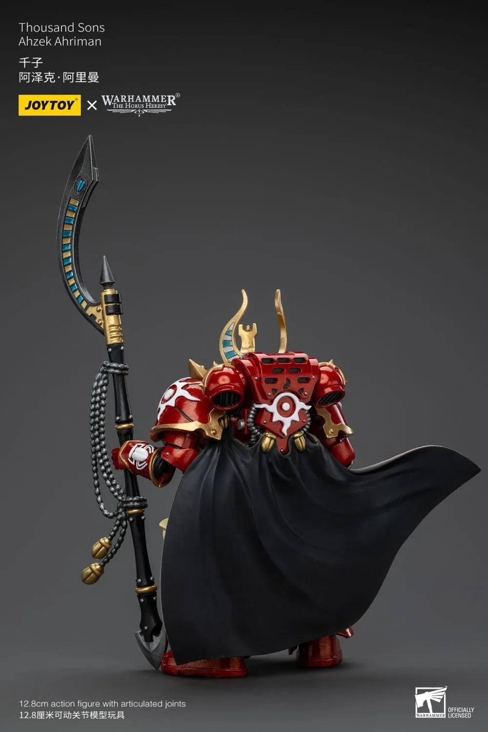 【In Stock 】 JOYTOY Warhammer The Horus Heresy 1/18 Action Figures Thousand Sons Ahzek Ahriman Model Toy Boy Gifts 3.75inch