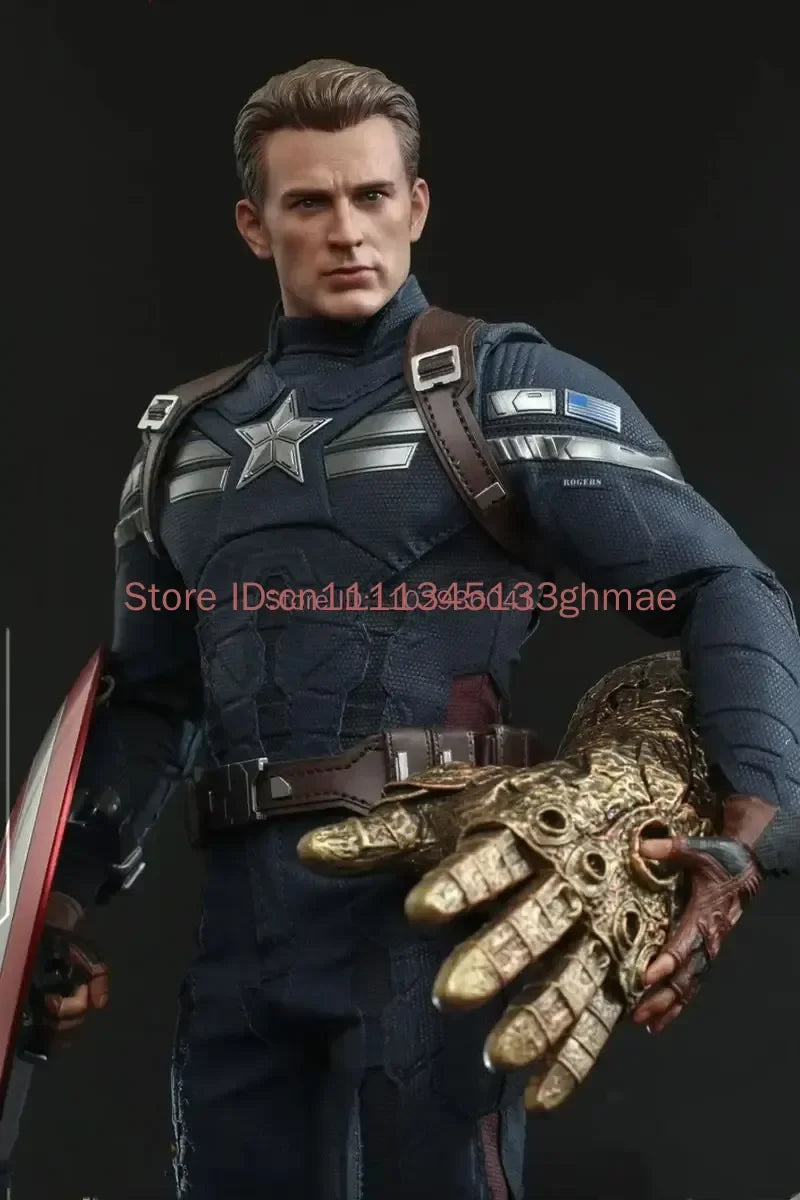Marvel Avengers 4 Authentic Captain America Undercover Suit Action Figure Handmade Collection Toy Ht MMS607 Ornament