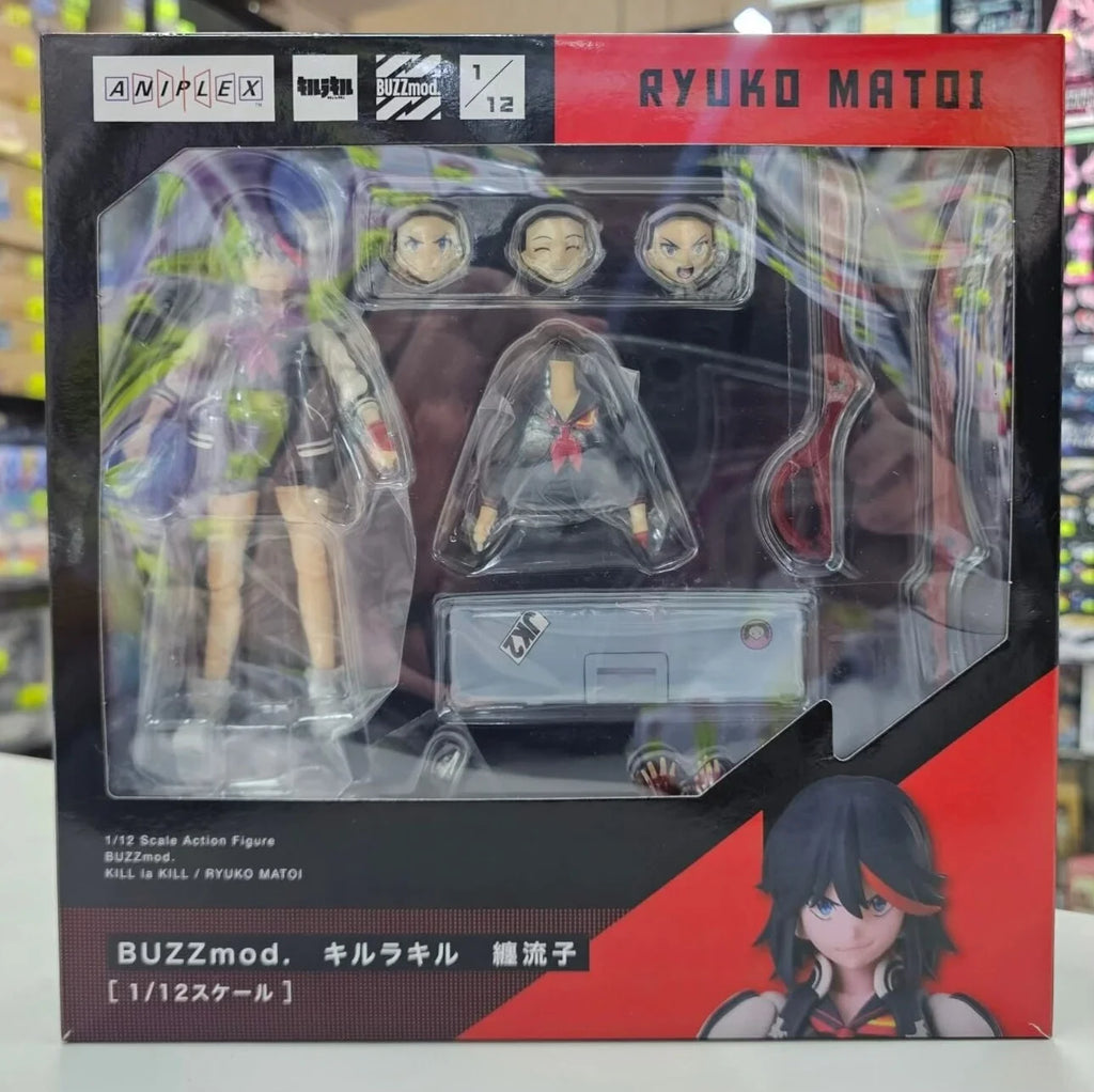 In Stock Original ANIPLEX BUZZMOD KILL La KILL Matoi Ryuuko Anime Action Figure Model Toy Ornament