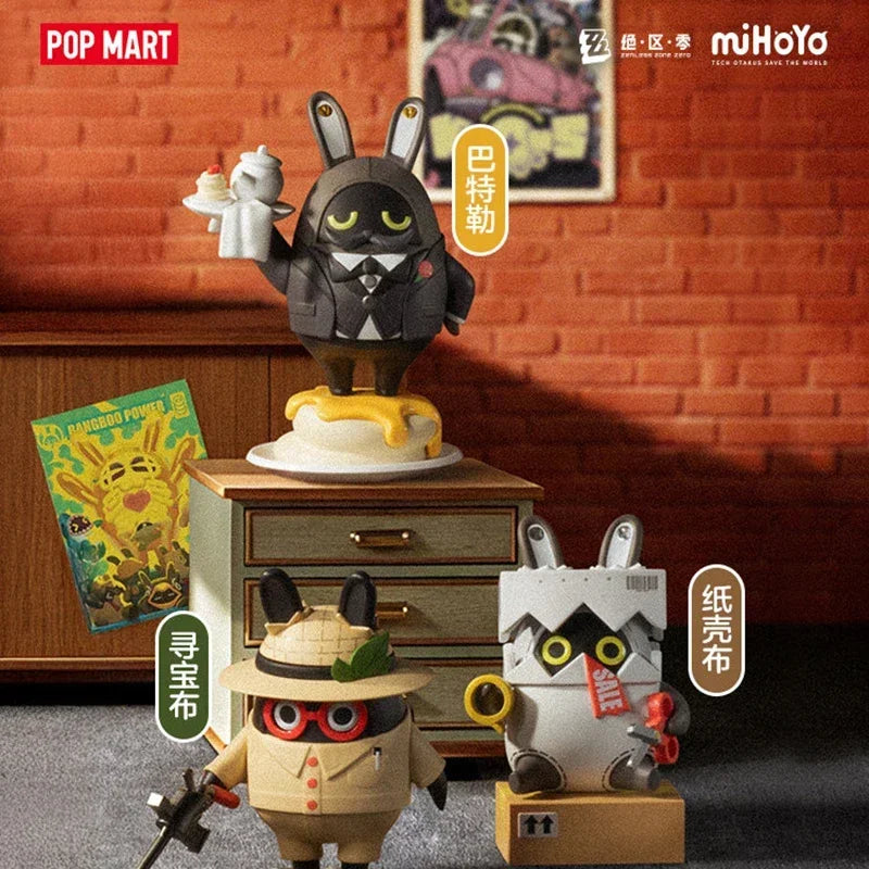 POPMART Zenless Zone Zero Bonmu Party Series Blind Box Mystery Box Guess Bag Toys Doll Anime Figure Desktop Ornaments Collection
