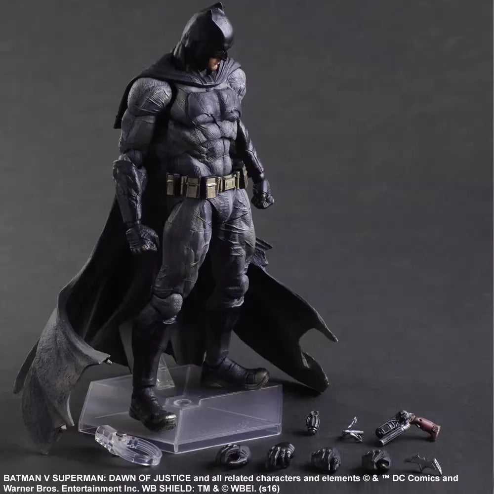 In Stock Collectible SQUARE ENIX Play Arts Justice Dawn BVS Bat Hero Full Set 25cm Action Figure Model Toys for Fans