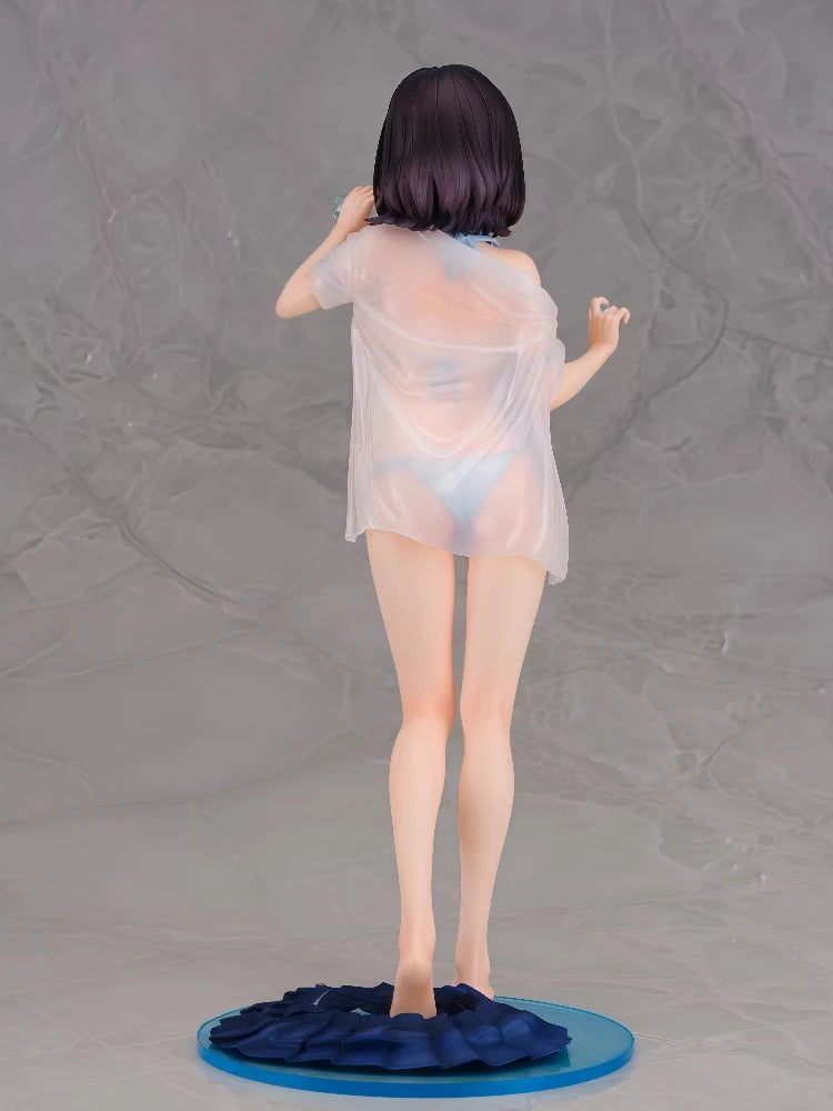 22cm Anime Gk Figure Classmate Who Won'T Let Me Drink Swimsuit Bikini Girl Figurine Desk Decor Car Ornament Gift For Anime Fans