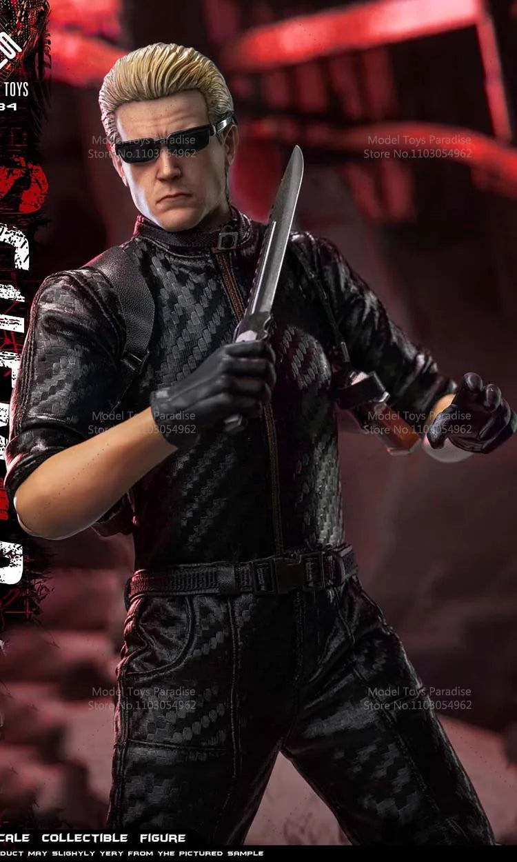 PRESENT TOYS PT-sp84 1/6 Collectible Toys Wesker Double Head Men Soldier 12Inch Full Set Action Figure Model Gifts