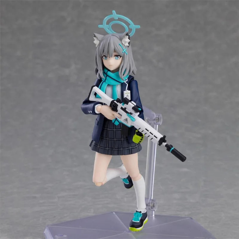 New Beautiful Girl Figma Blue Archive Cartoon Character Model Action Figures Children'S Educational Toys Collections Gift