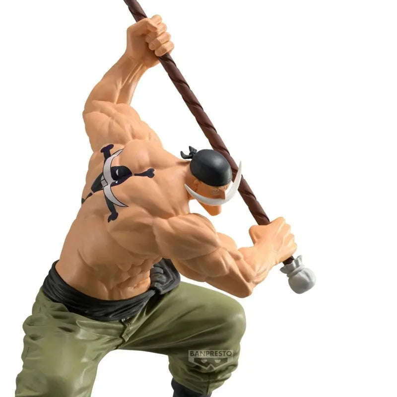 Bandai Original Banpresto Anime One Piece Grandista GROS Edward Newgate PVC Actionfigur Modell Sammlerstück Geschenk