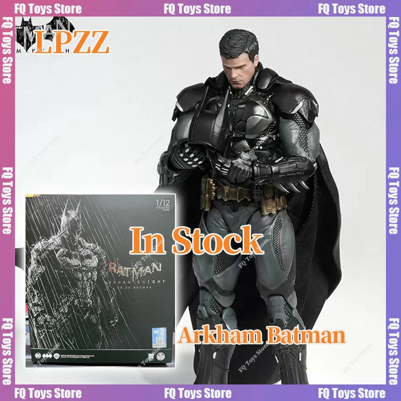 Original Lpzz Toys Arkham Knight Figure V8.04 Suit Batman 002 Deathstroke  Multiverse Superman Action Figures Model Custom Toy