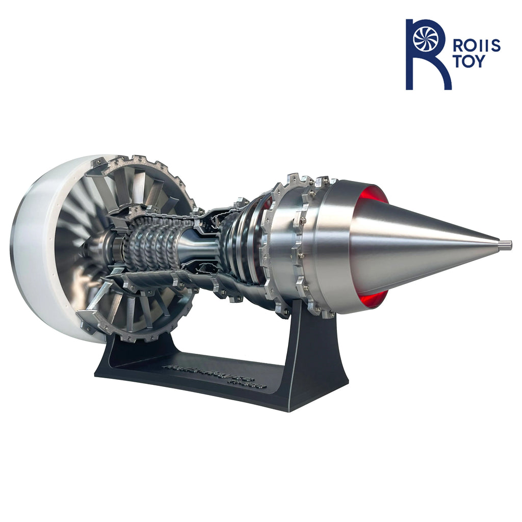 TR 900 Complete Turbofan Model 100 Plus Parts With Display Case Limited Edition For Serious Collectors