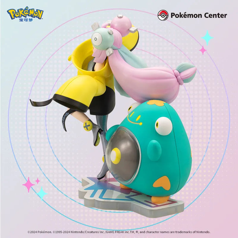In Stock Genuine PokéMon Iono And Bellibolt Action Figures Desktop Ornament Exquisite Birthday Gift Trend Toys Collect Ornaments