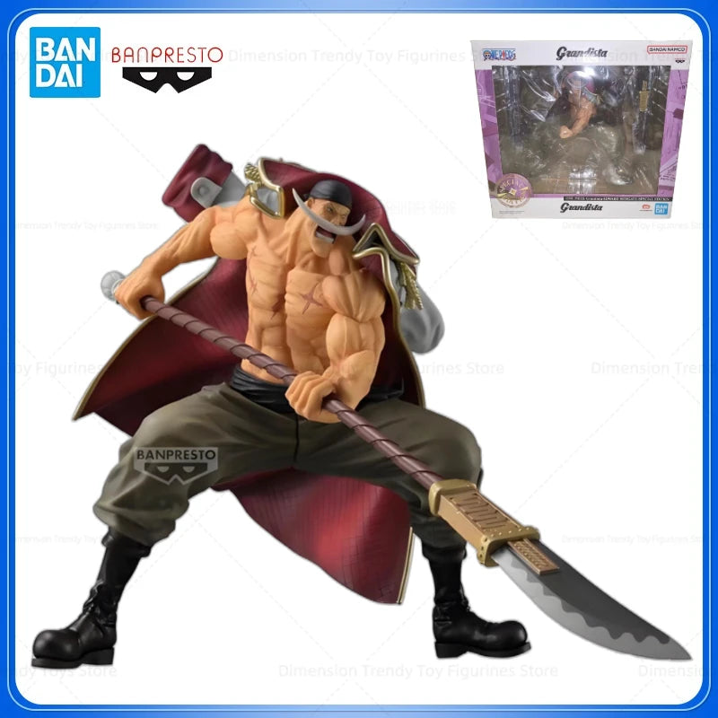 In Stock Bandai Original Banpresto Grandista Special Edition Anime One Piece Edward Newgate PVC Action Figure Model Toys Gift DT