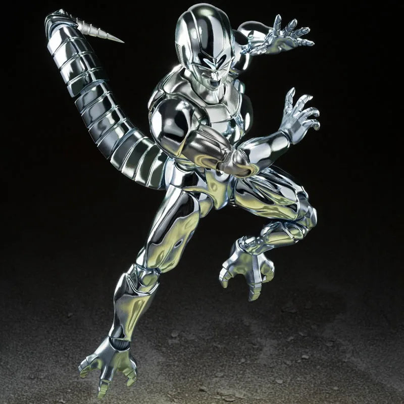 In Stock BANDAI Original Box Figuarts DRAGON BALL SON GOKU METAL COOLER Action Figure Model Toy Gift for Kid Foam Box Packaging