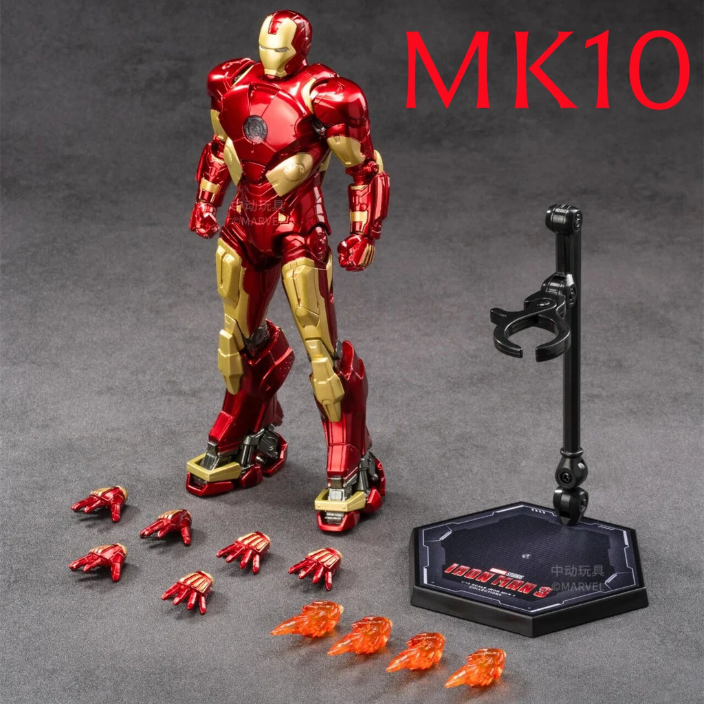 ZD Toys Marvel Avenger Iron Man Mark23 Shades Action Figure Collections Gift