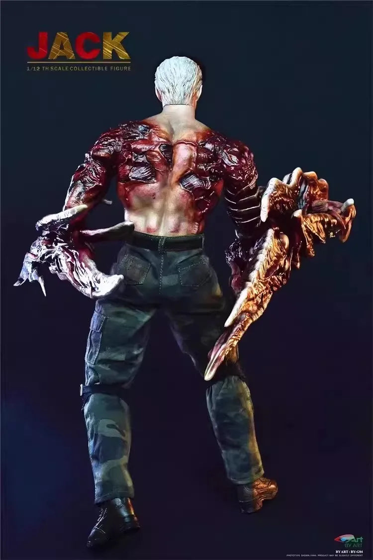 In Stock BY-ART BY-G04 1/12 Scale Science Fiction Movie Character Male Warrior Full Set 6 lnch Action Figure Fans Collection Toy