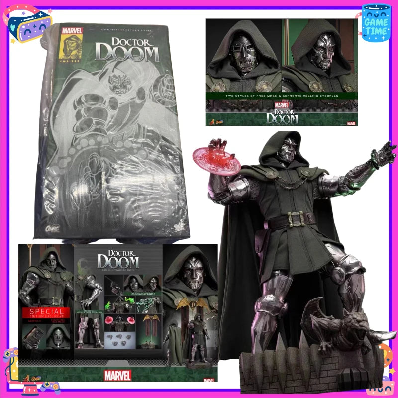 Original Hot Toys HT CMS022B CMS022 Comics Doctor Doom 1/6 in Stock Anime Action Collection Figures Model Toys