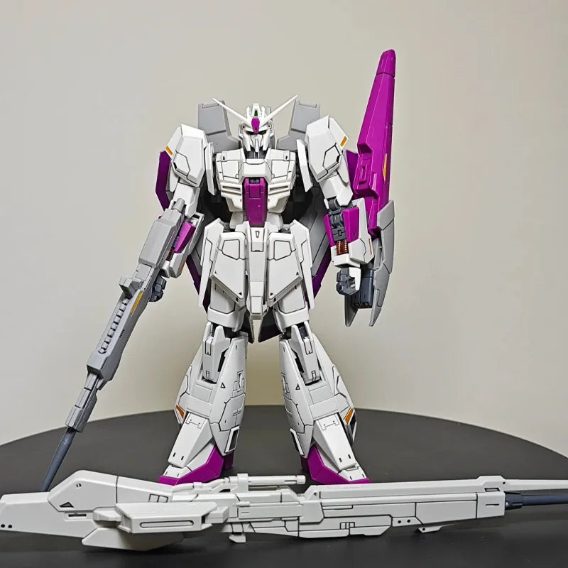 JMS HG 1/144 MSZ-006 ZETA Assembly Model Kit Action Figures Boys' Puzzle Toys Holiday Gifts Desktop Decoration Doll Collectible