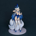 Azur Lane Shinano Dreams Of The Hazy Moon 1/7 Bunny Girl Gk Model Kit Translucent Skirt Twin Tails Anime Figure Decoration Gifts