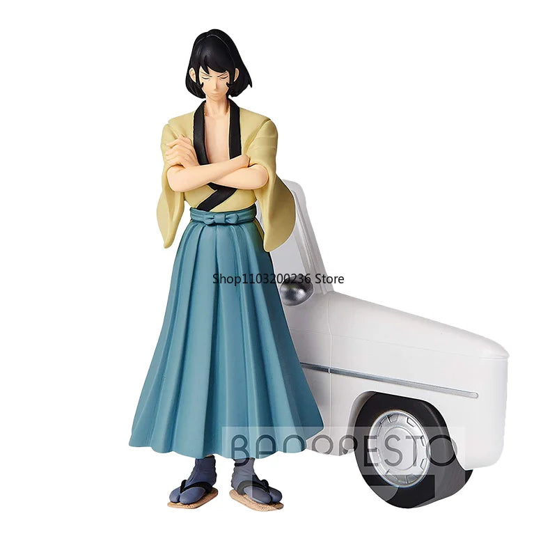 Bandai Original Lupin III Jigen Daisuke Mine Fujiko Zenigata Koichi Ishikawa Goemon Anime Action Figure Modell Desktop Ornamente