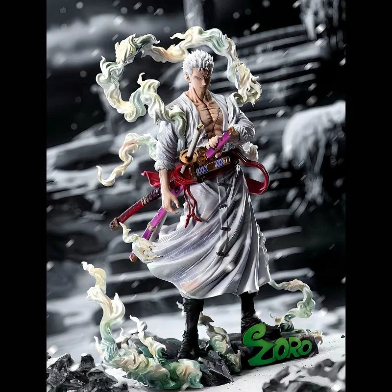[Pre Sale] One Piece Anime Toy Nika Zoro Nika Sanji 28cm Double Headed Sculpture Gk Figure Model Ornament For Boys' Birthday Gif