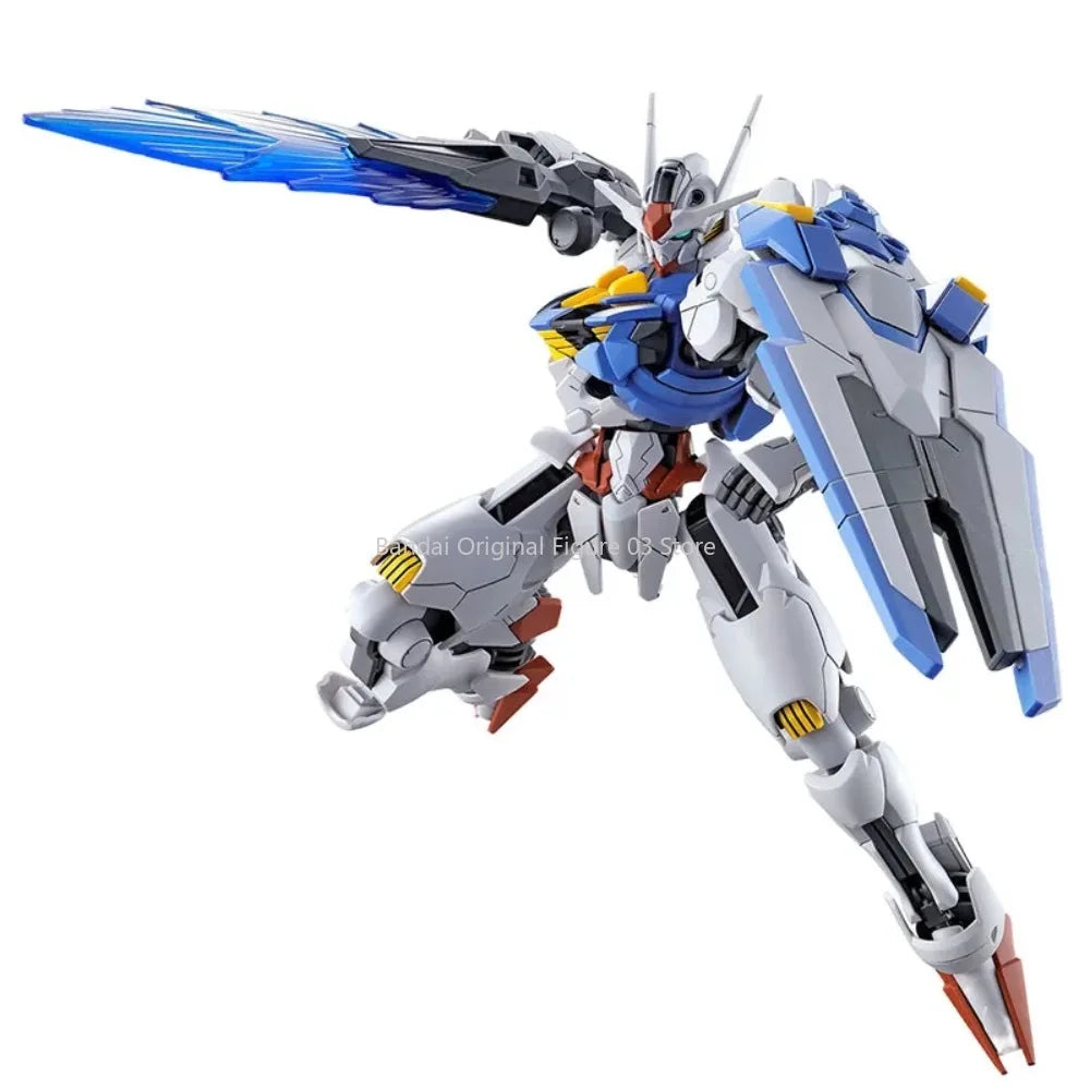 Bandai Genuine GUNDAM AERIAL THE WITCH FROM MERCURY  DISPLAY BASE HG Anime Action Figure Assembly Model Toys Gift Children