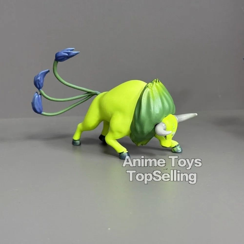 Anime Pokemen Figure Tauros Action Figures Pvc Statue Desktop Ornamen Collection Model Toys Gifts 6-7cm