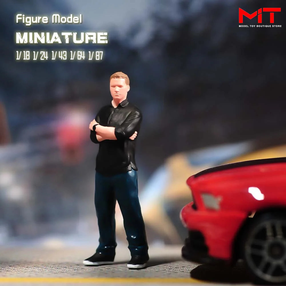Miniatures Figures 1/87 1/64 1/43 1/24 1/18Film Characters Male Female Scene Painted/Unpainted Figurine Model DIY Creative Props