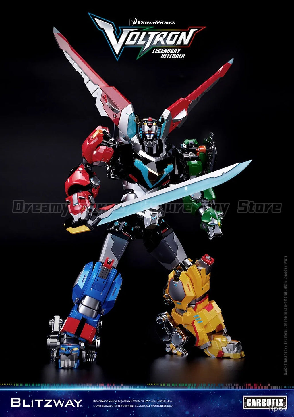 【Pre-sale】BLITZWAY Voltron: Legendary Defender Mecha Ornament Gift