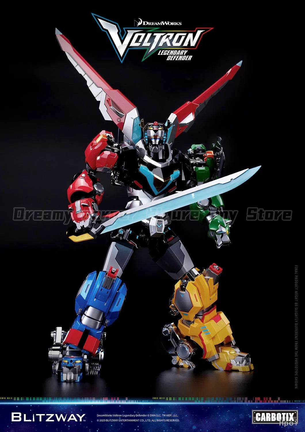 【Pre-sale】BLITZWAY Voltron: Legendary Defender Mecha Ornament Gift