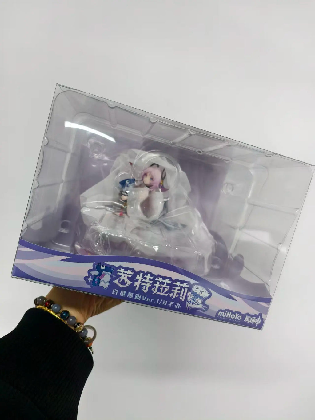 -In Stock Original Myethos Genshin Impact Sitrali White Star Obsidian Ver 1/8 Figure New Anime Cute Desktop Doll Figures