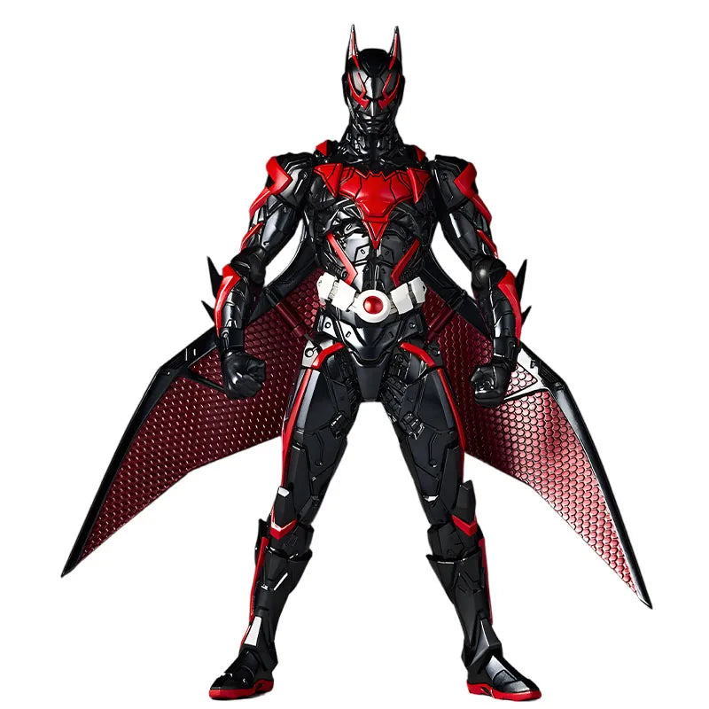 Kaiyodo Original Revoltech Batman Beyond&Arkham Knight Anime Figures Toys for Boys Christmas Gift Collectible Model Ornaments