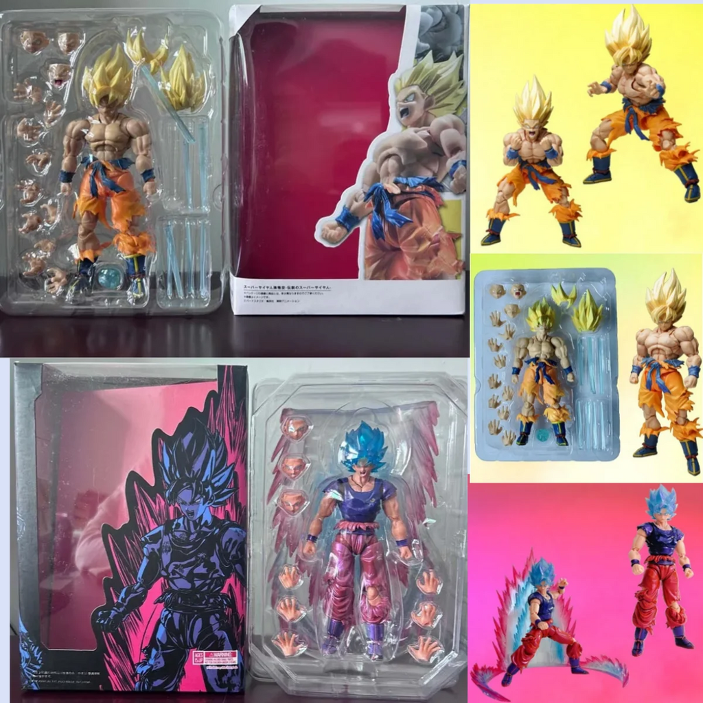 Shf Dragon Ball Z Son Goku Legendary Action Figure PVC Movable Collection Anime 17cm Super Saiyan Kakarotto Figurine Model Toys