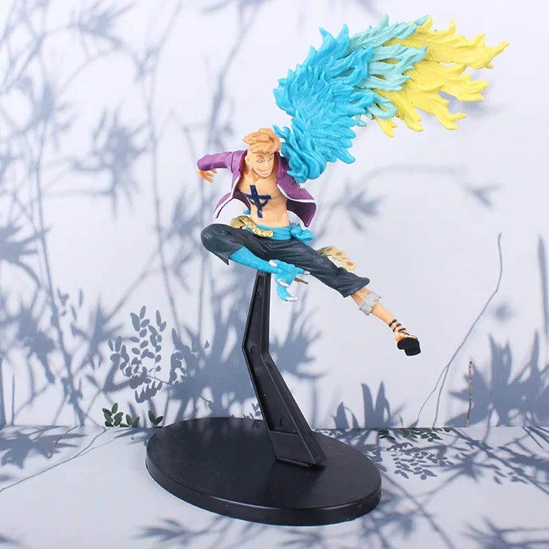 One Piece 15 cm Marco Anime-Actionfigur Iu Unsterbliche Vögel Gk Modell PVC-Statue Spielzeug Sammlerstück Zimmerdeko Puppe Geschenk