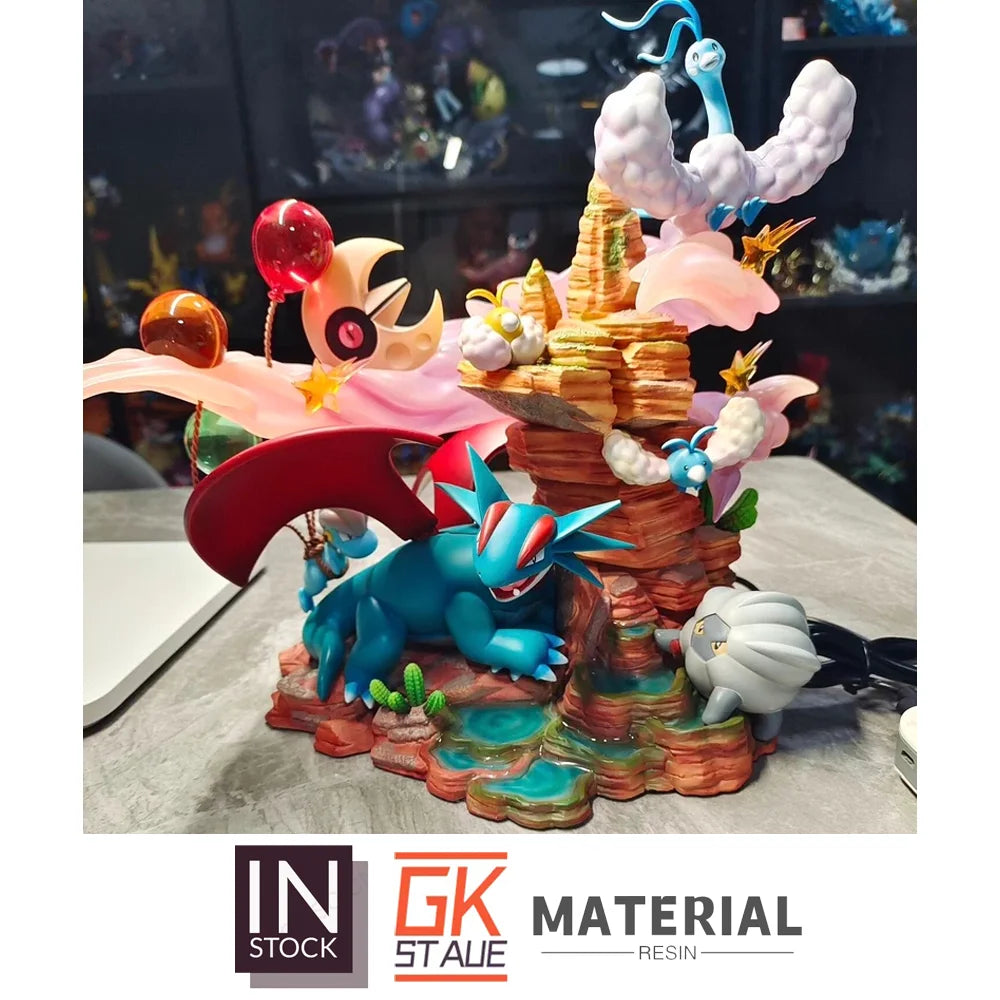 [In Stock] GKStatue [CRESCENT] – Salamence & Altaria & Lunatone Huge Split3-4