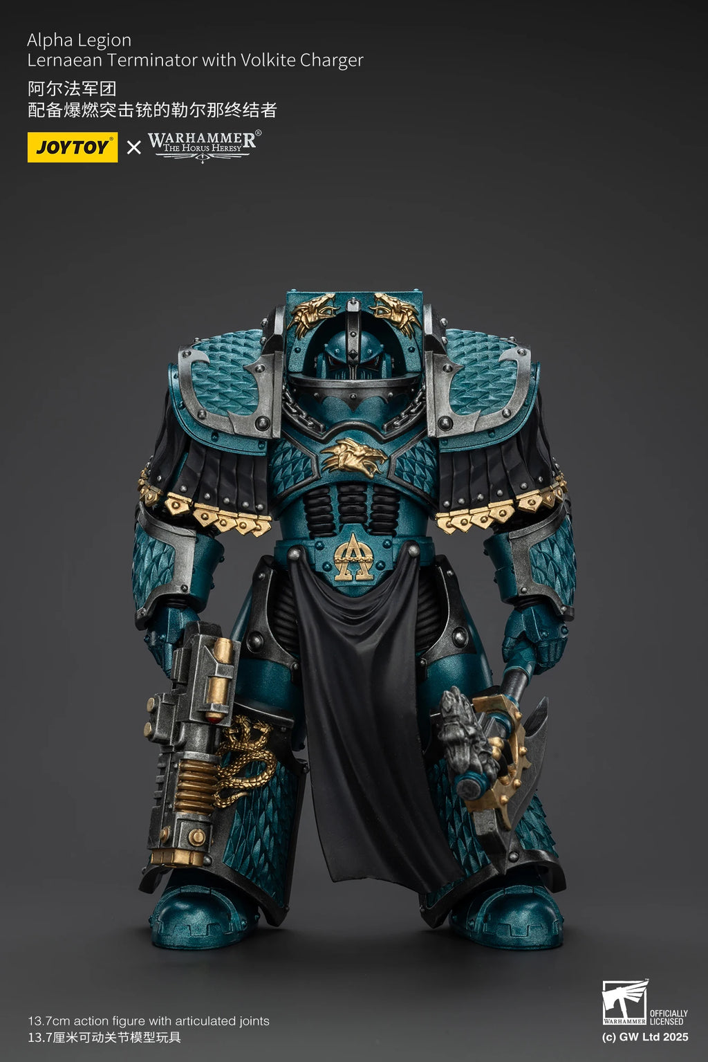【In Stock】JOYTOY Warhammer 40K Alpha Legion 1/18 Action Figure Model Toy Gift