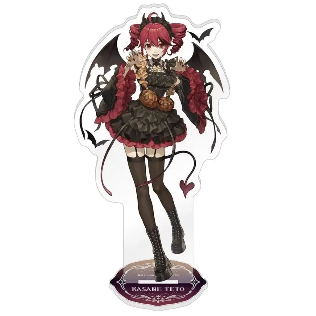 New Kasane Teto Acrylic Stand Figure Hatsune Miku Project Diva Anime Peripheral Delicate Room Arrangement Desktop Ornament Gift