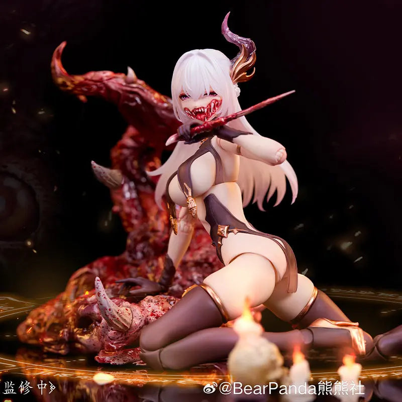 Original BearPanda Painted Skin Action Figure 1/12 Huaxia Gods and Ghosts Series Figurine Collectible Model Birthday Toys Gift