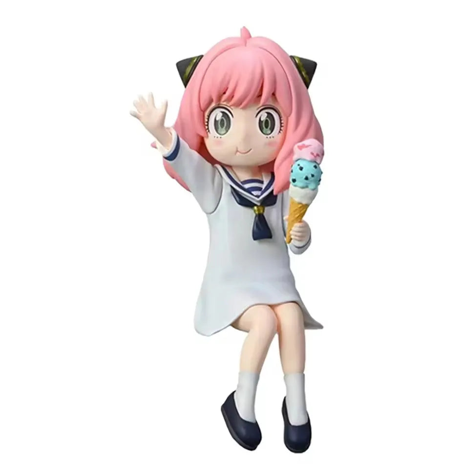 Spy Family Figure Anya Forger Anime Figures Cute Spy FamilyPVC Statue Figurine Collection Model Desk Decoration Toys Gift‘s