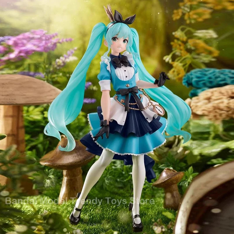 In Stock TAITO Artist Masterpiece Hatsune Miku Princess Alice Anime Figure Model Original Toys Ornament Gifts Collecting