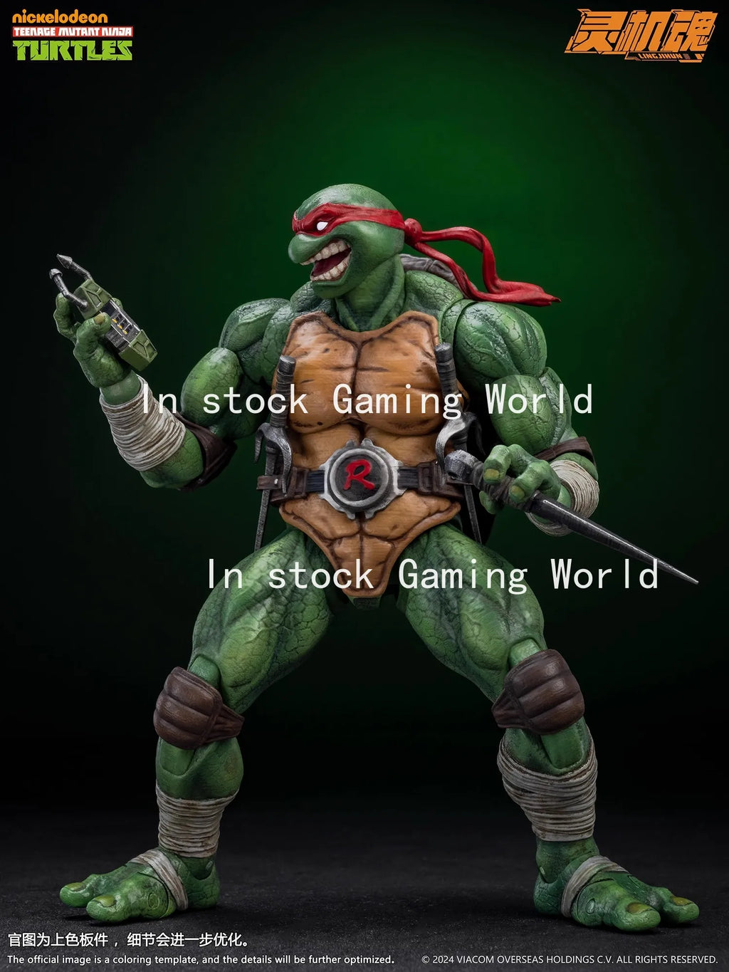 In Stock 1/12 Scale Teenage Mutant Ninja Turtles Action Figures - Raphael & Leonardo Collectible Model Toy for Fans