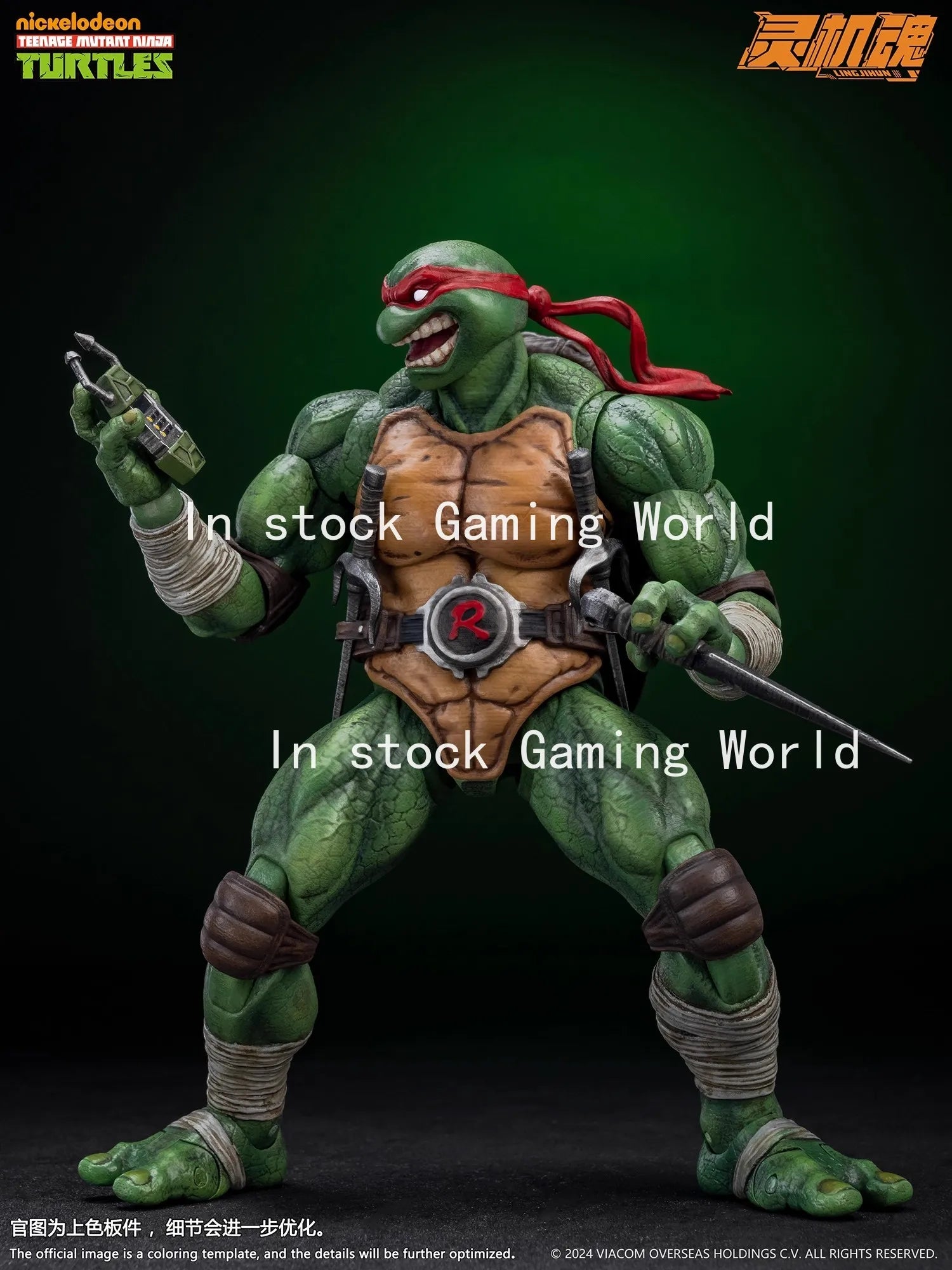 In Stock 1/12 Scale Teenage Mutant Ninja Turtles Action Figures - Raphael & Leonardo Collectible Model Toy for Fans