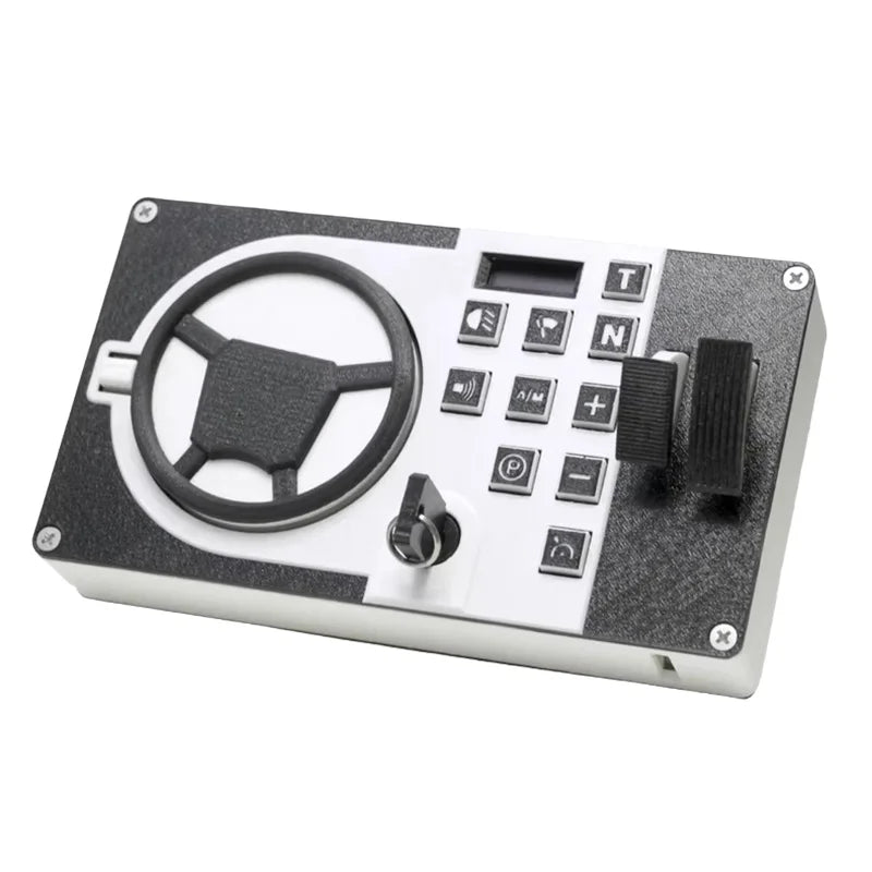 Euro Truck Simulator 2 Force Feedback Game Steering Wheel Steering Wheel Pedals Support 15 Customizable Buttons For PC Game