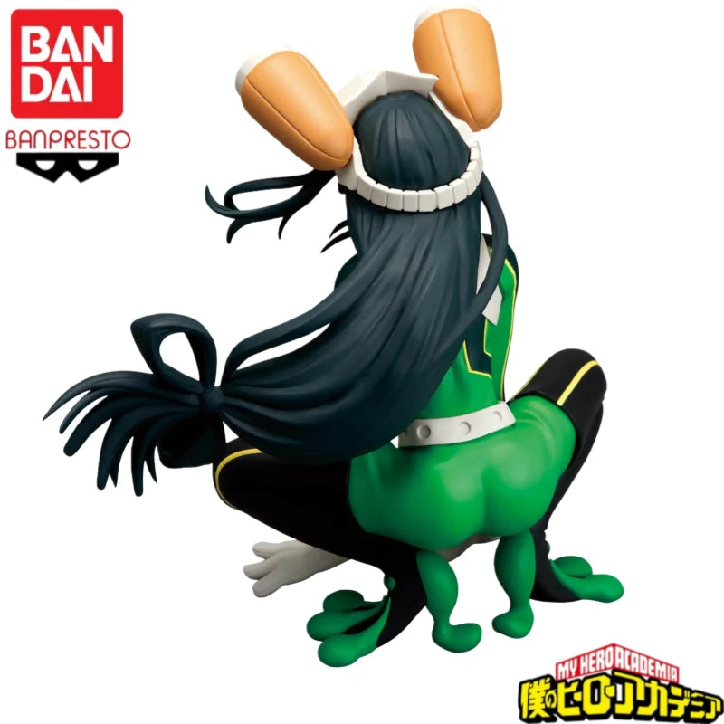 In Stock Original Banpresto My Hero Academia Radiant Charm Asui Tsuyu Anime Characters Model Toys Birthday Present Garage