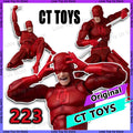 Authentic Ct Toys Daredevil Mafex 223 Figure High Detail Comic Version Action Model Perfect Gift for Anime Fans