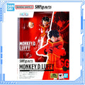 Bandai Genuine One Piece Model Kit Anime Figures SHF Monkey.D.Luffy Future Island Egghead Action Figure Collection Model Toys